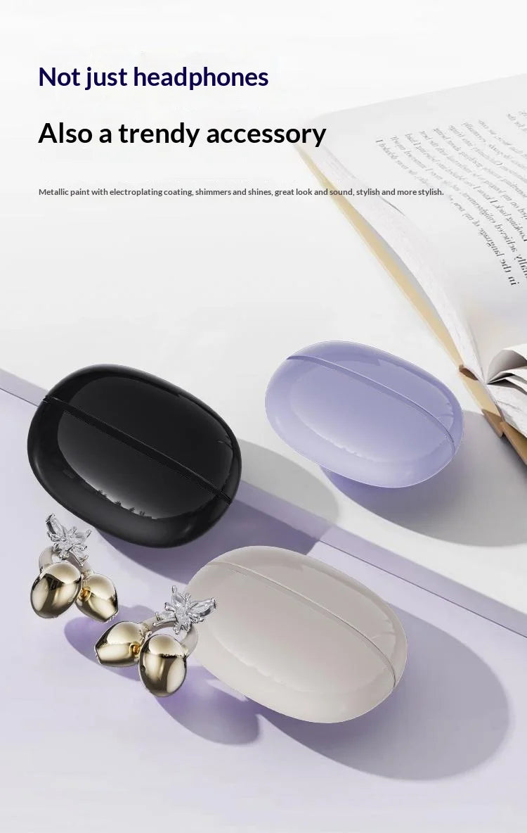 JS680 TWS Earbuds Clip Wireless Headset with Voice Control Long Battery Life-Running Sports Comfortable Earphone