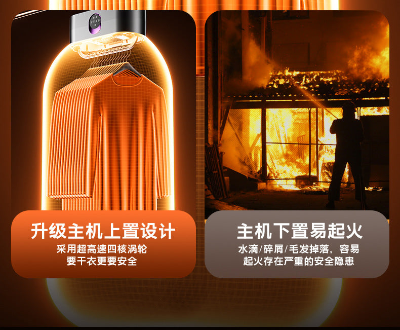 2025 New Model Small Clothes Dryer for Home Use, Dormitory, Baby, Foldable Portable Windbreaker Dryer