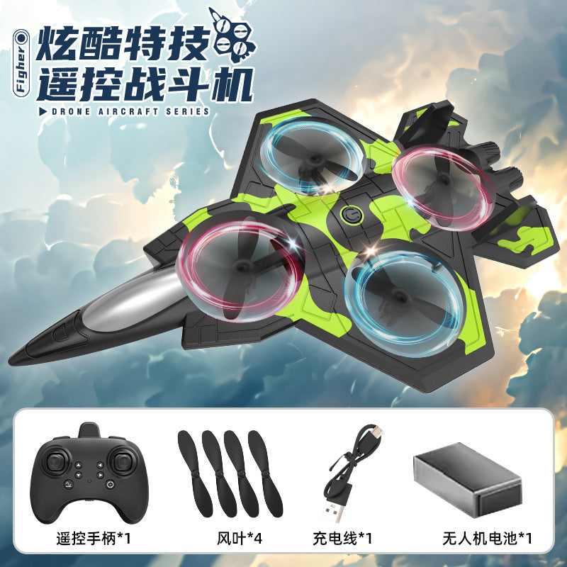 Cross-Border Remote Control Aircraft Model Aircraft Glider Foam Drone Fixed Height Helicopter Children's Boy Toy