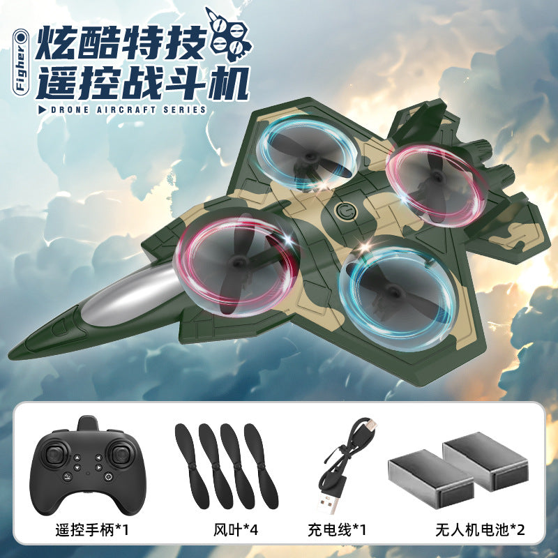 Cross-Border Remote Control Aircraft Model Aircraft Glider Foam Drone Fixed Height Helicopter Children's Boy Toy