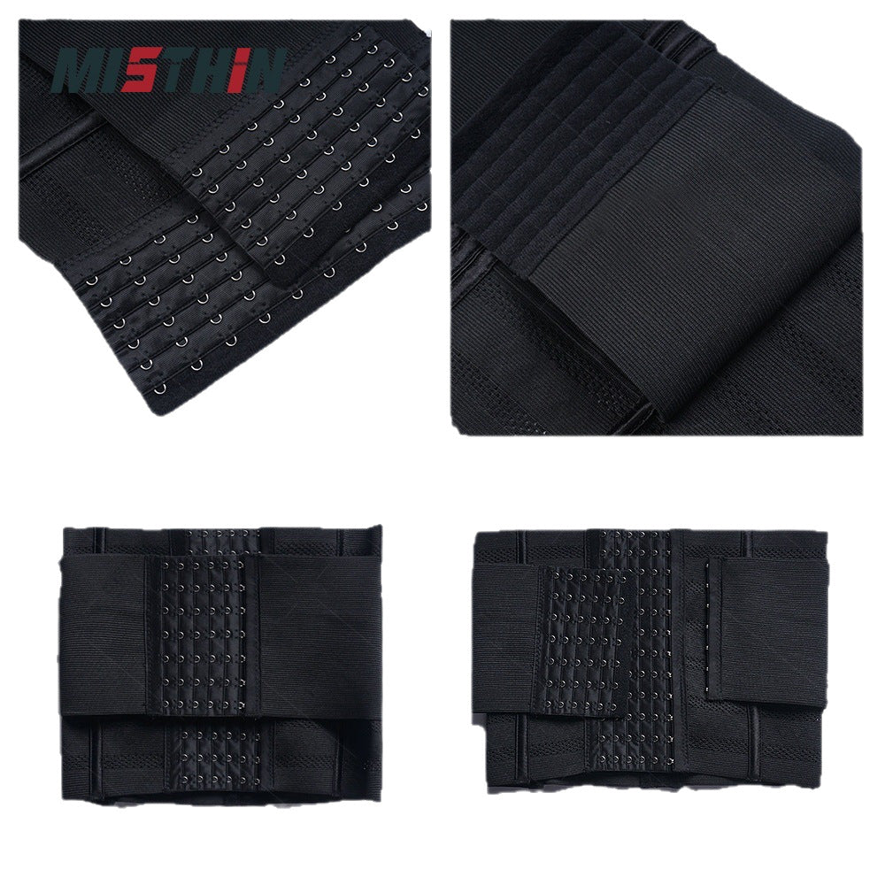 Cross-border Double-layer Strong Pressurized Abdominal Belt Sports Postpartum Waist Tight Shaping Shaping Belly Shaping Waist Seal