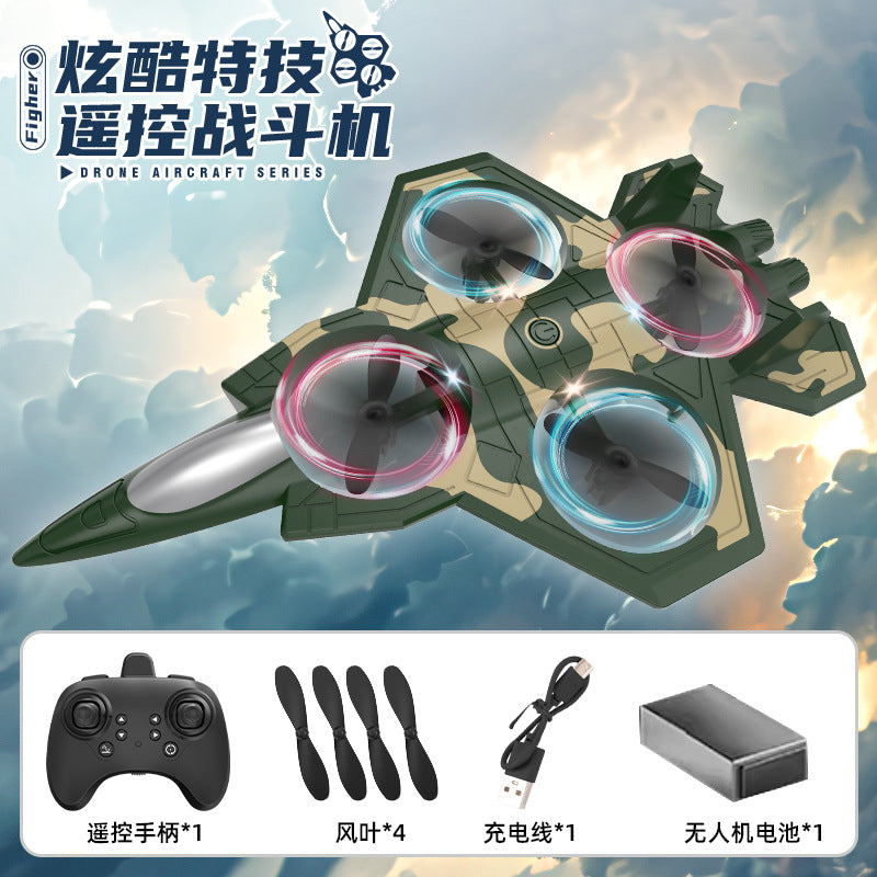 Cross-Border Remote Control Aircraft Model Aircraft Glider Foam Drone Fixed Height Helicopter Children's Boy Toy