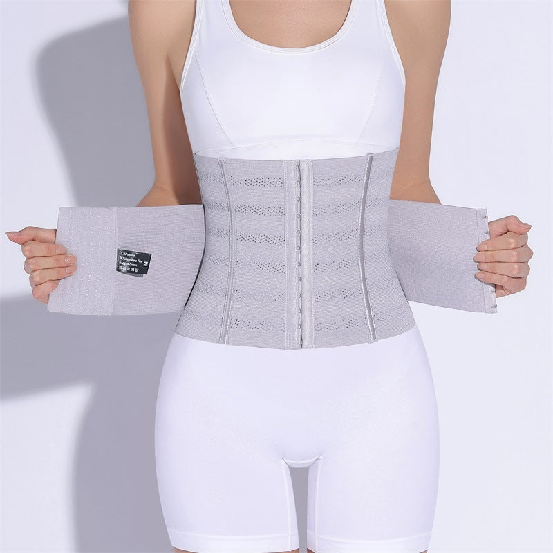 Cross-border Double-layer Strong Pressurized Abdominal Belt Sports Postpartum Waist Tight Shaping Shaping Belly Shaping Waist Seal
