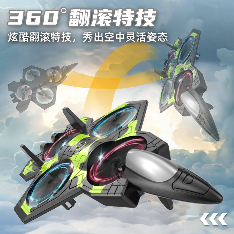 Cross-Border Remote Control Aircraft Model Aircraft Glider Foam Drone Fixed Height Helicopter Children's Boy Toy