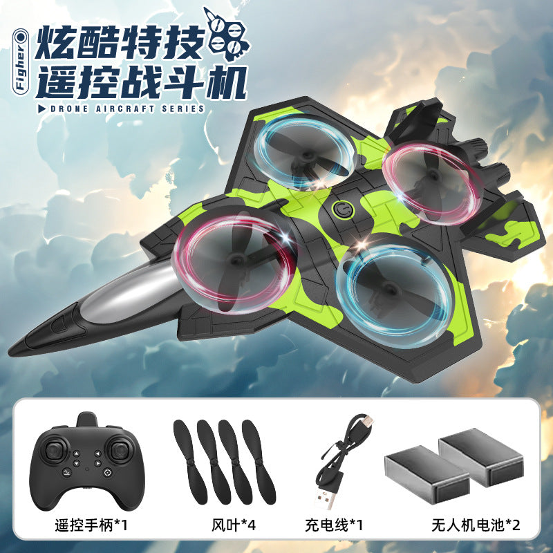 Cross-Border Remote Control Aircraft Model Aircraft Glider Foam Drone Fixed Height Helicopter Children's Boy Toy