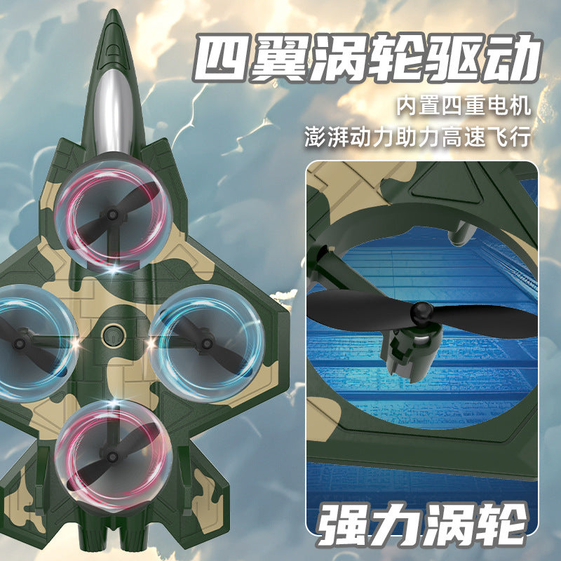 Cross-Border Remote Control Aircraft Model Aircraft Glider Foam Drone Fixed Height Helicopter Children's Boy Toy