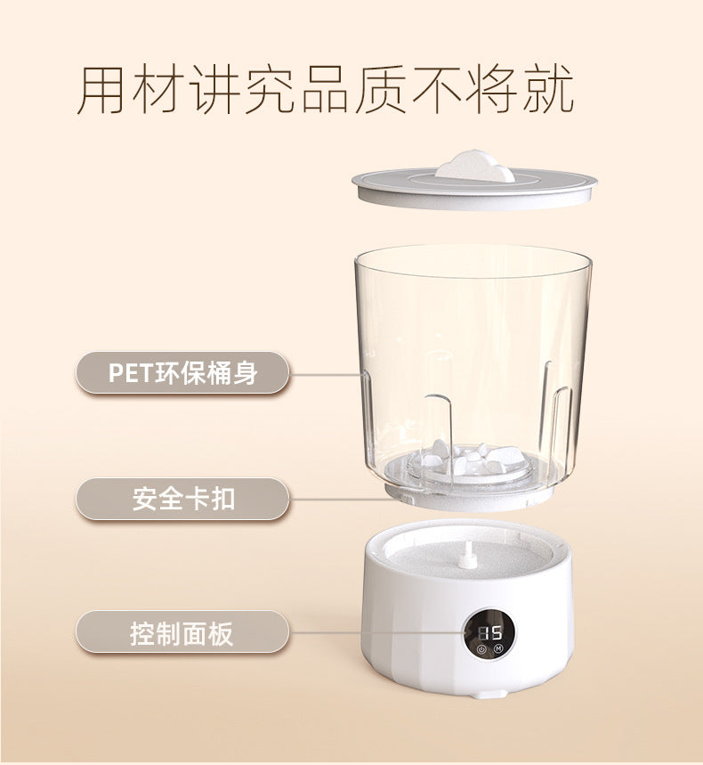 2L Fully Automatic Underwear Washing Machine, Small Double-Tub Washing Cup, Wireless Portable Washing Machine for Washing Socks and Underwear