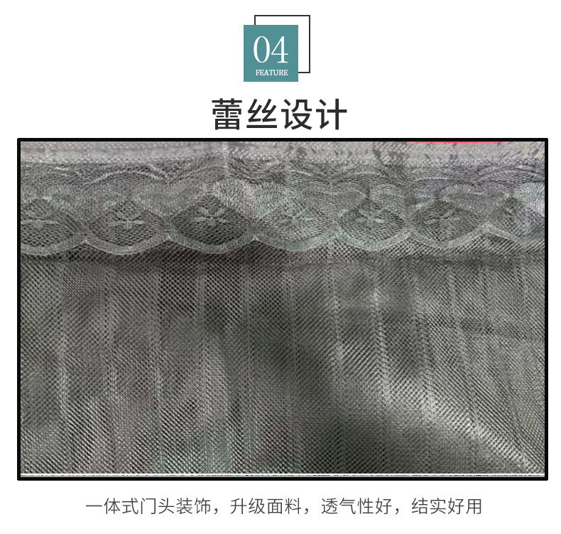 Anti-mosquito Door Curtain Magnetic Velcro Summer Screen Door Window Screen Self-Absorbing Magnet Non-Punch Partition Curtain Silent Door Curtain