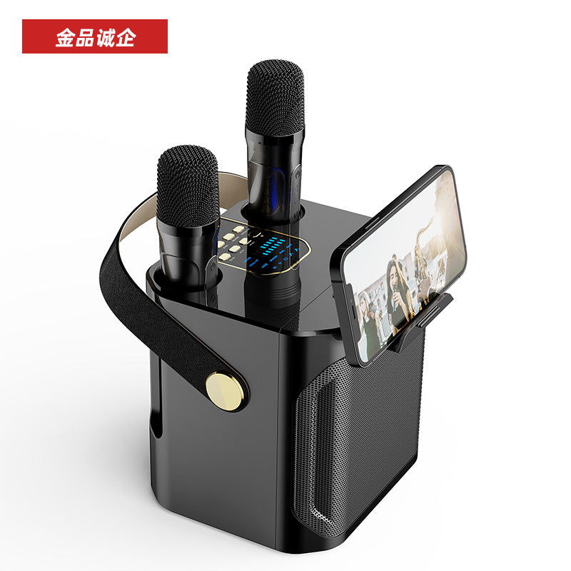 Cross-Border S882 Outdoor Karaoke Bluetooth Speaker High Volume Ys203 Home Wireless Microphone All-In-One Small Speaker