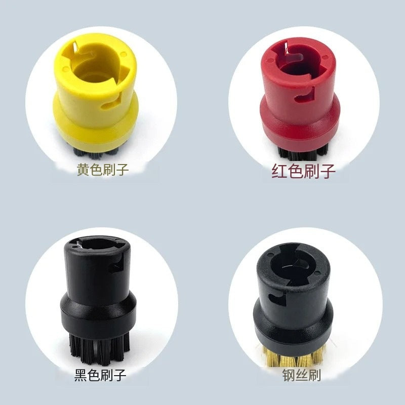 Adapt to Karche Karcher Kach Steam Cleaner SC1/2/3/4/7 Small Round Brush Mirror Brush Nozzle Accessories