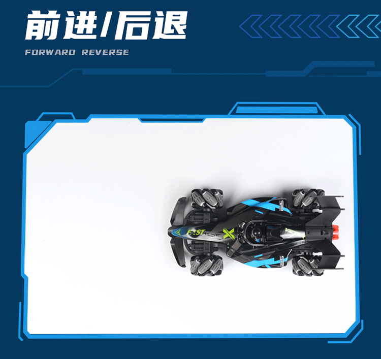 Boys 2.4g Remote Control Car Kidsren's F1 Spray Stunt Drift Racing Four-Wheel Drive High-Speed Competitive Toy Car Wholesale
