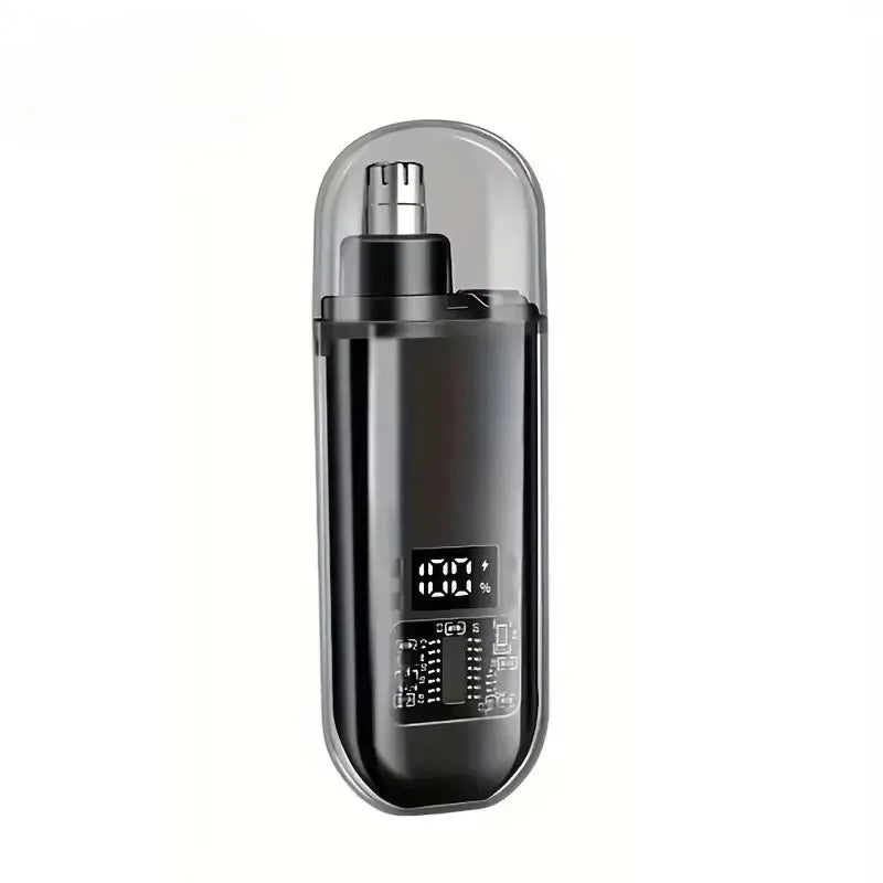 Nose Hair Trimmer Rechargeable Electric Nose Hair Remover Men Eyebrow Hair Shaving Razor Mini Pocket Portable Nose Hair Clipper