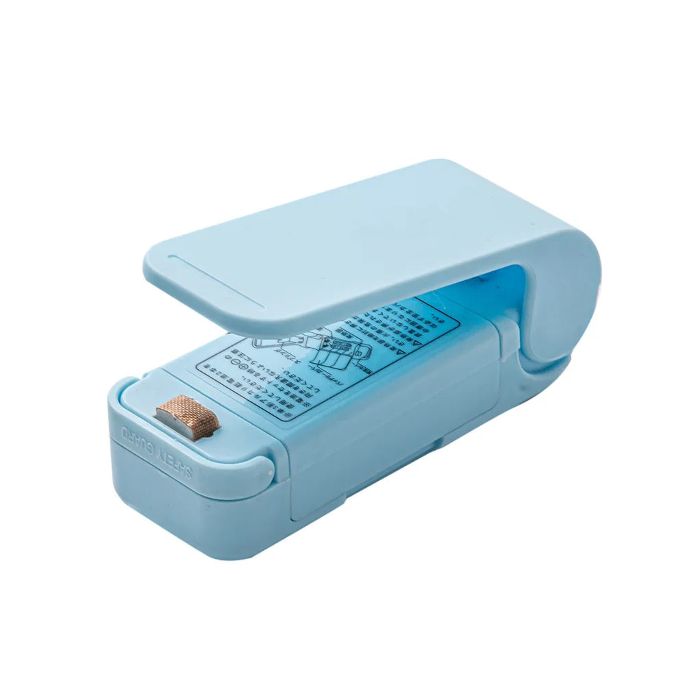 1PC Mini Heat Bag Packaging Sealer Portable Plastic Bag Clip Sealing Machine Food Storage Seal Snack Sealing Kitchen Gadgets