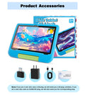 Kids Tablet, 10.1-inch Children 2025 Android 15 Tablets with Eye Protection Screen, 8GB(4+4GB) RAM 64GB Storage, 5000mAh Battery