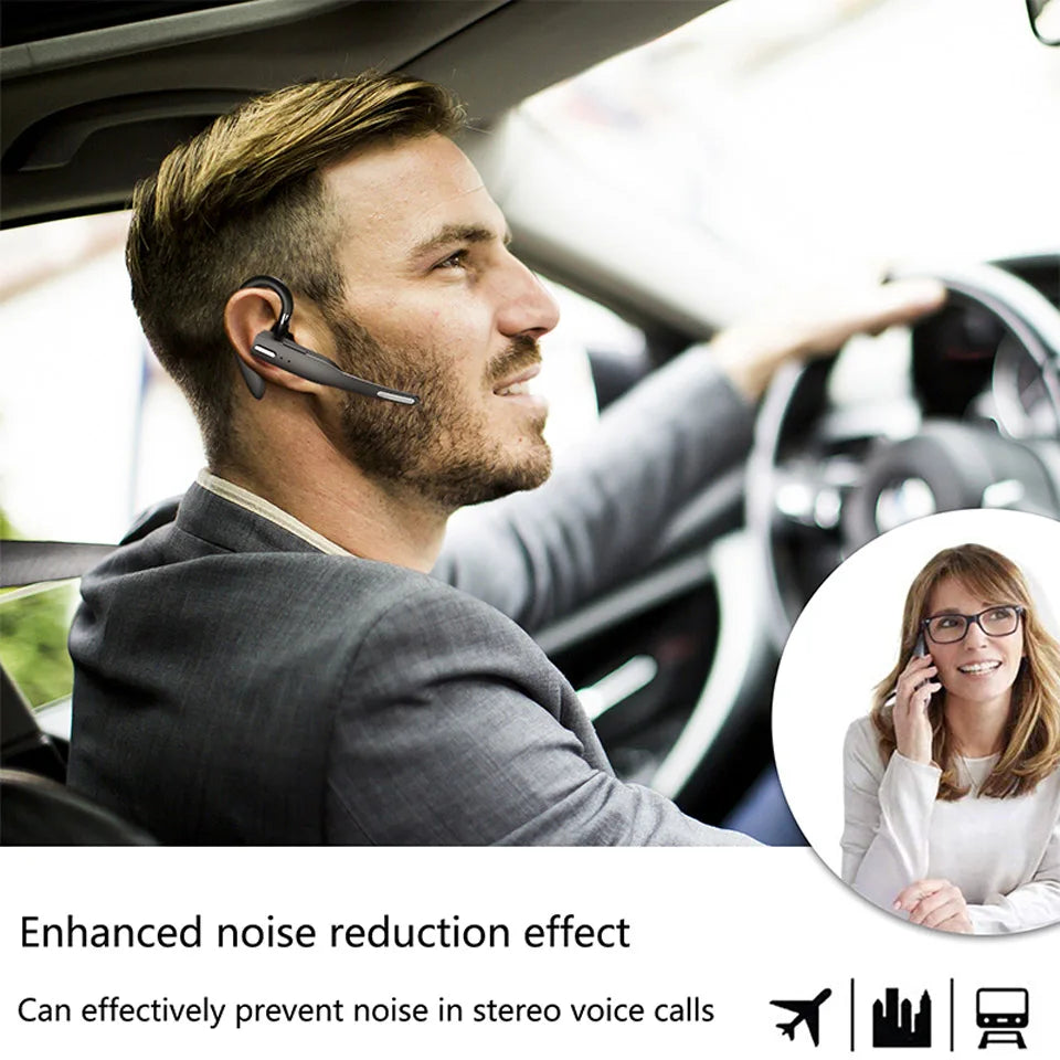 Bluetooth Headset With Microphone Wireless Headphones Earphones Fone De Ouvido Audifonos Con Microfono Auriculares Inalambicos