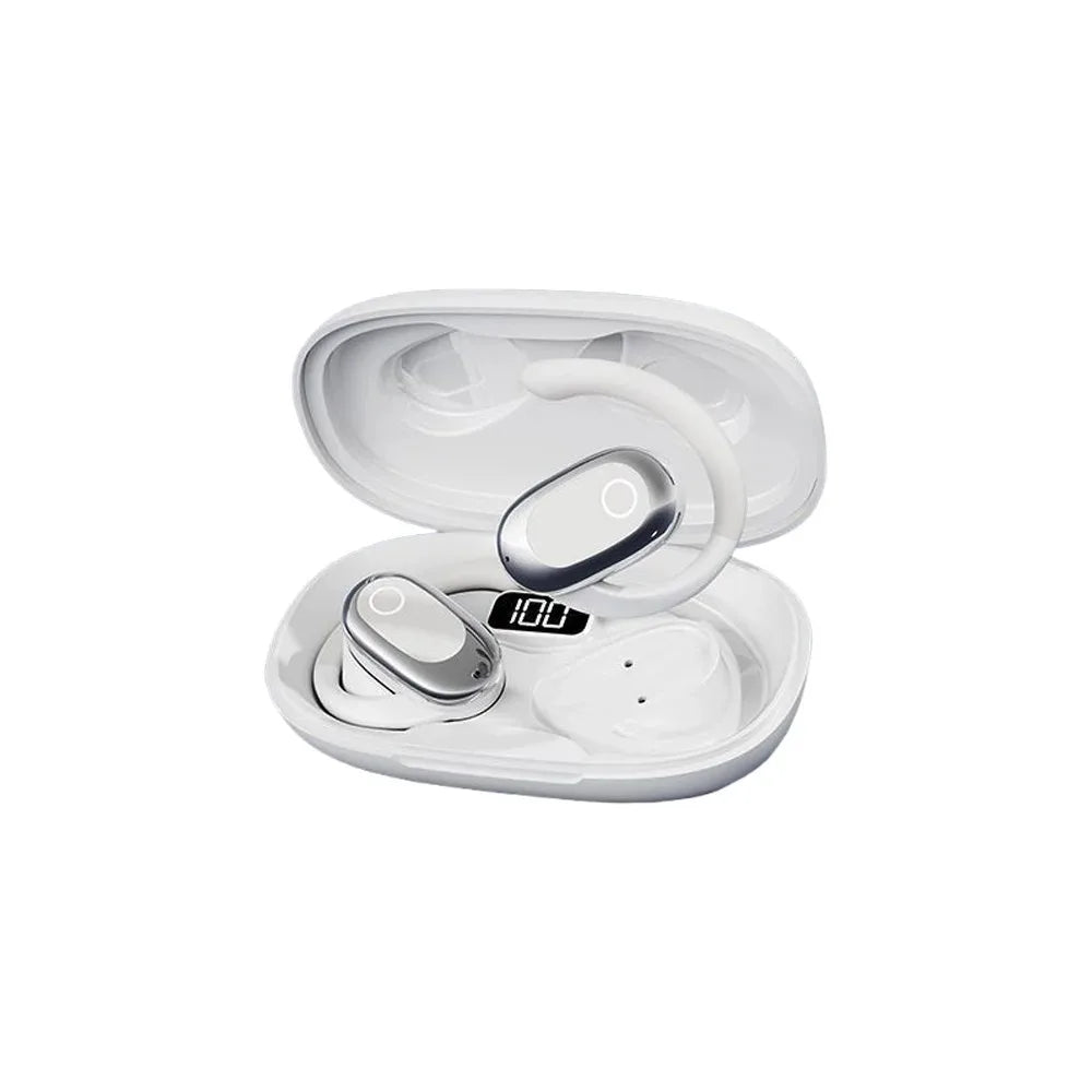 OWS Earphones Over-Ear Open-Ear Wireless Bluetooth 5.4 Headphones Style Noise Cancellation Rotatable Feature With Mic Audi