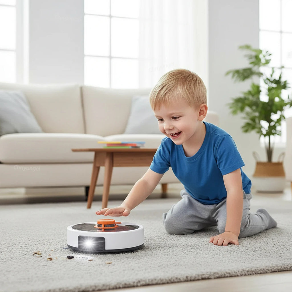 Kids Simulation Electric Vacuum Cleaner Toy Set Housekeeping Role Play Educational Toys for Toddlers Perfect Gift for Girls Boys