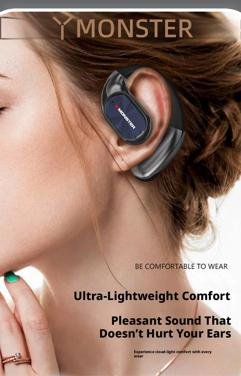 audífonos MONSTER auriculares open ear ac530 earbuds over ear earbuds wireless bluetooth earphone headphones for running fitnes