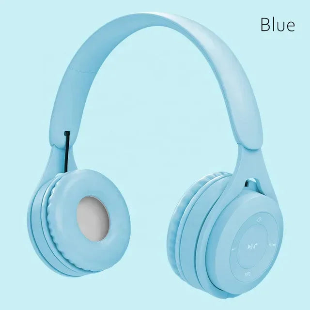 Hifi Sound Bluetooth Headphones Wireless Over-Ear Headsets with Microphone Noise Reduction Comfortable for Travel And Home Use