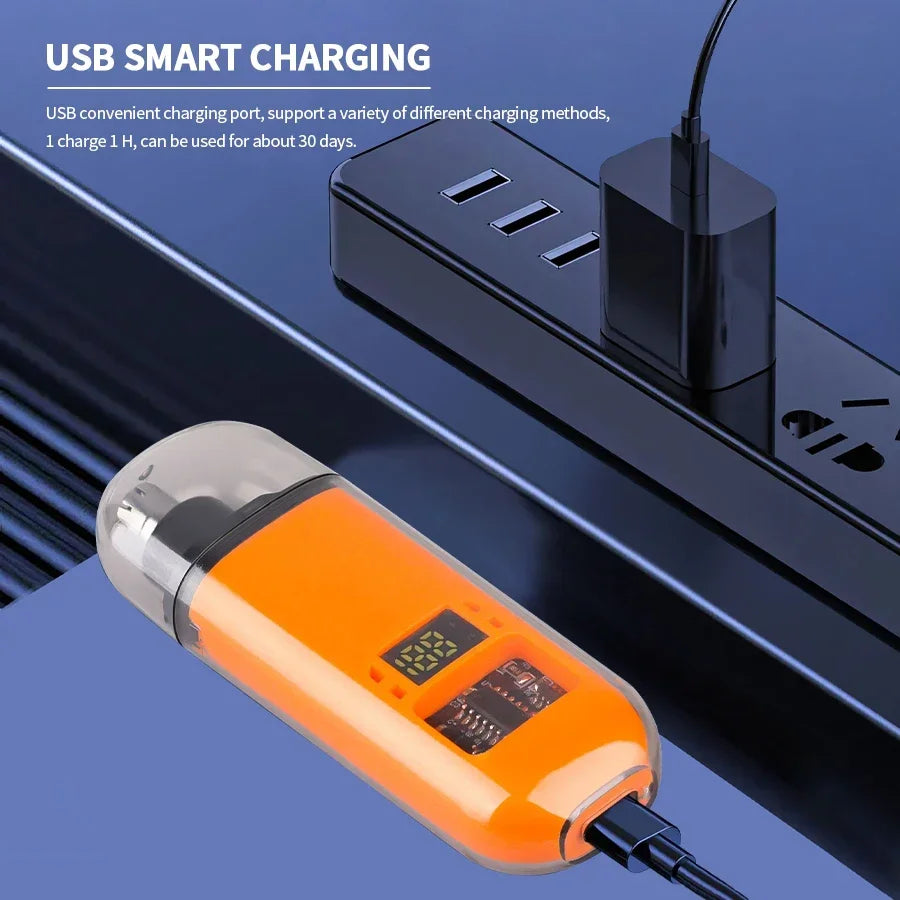 Portable Electric Nose Hair Trimmer USB charging Nose Ears Hair Eyebrow Trimmer for Men Rechargeable Painless set