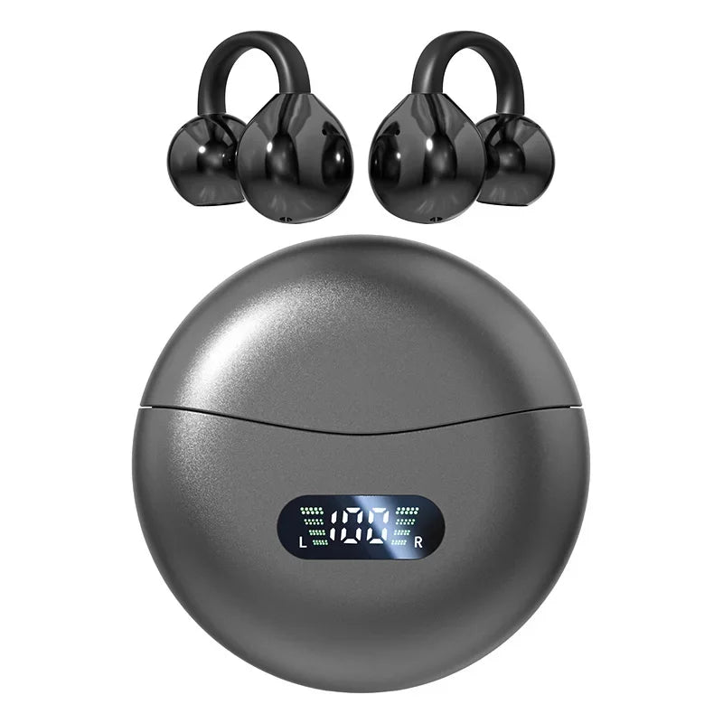 2026 Ear Clip Wireless Bluetooth Earphones High Frequency Long Endurance Low Latency Noise Reduction Gaming Sports Headphones