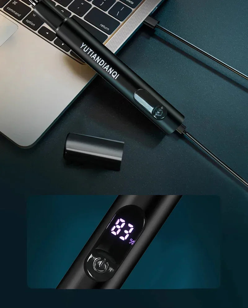 Portable Electric Nose Hair Trimmer USB charging Nose Ears Hair Eyebrow Trimmer for Men Rechargeable Painless set