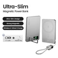 10000mAh Magnetic Power Bank for Magsafe,20W Slim Portable Wireless Charging External Battery for iPhone 17 16 15 14 13 Pro Max