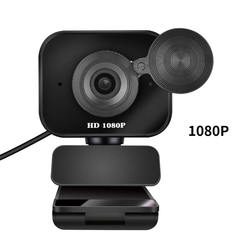 4K USB Webcam Autofocus Remote Control Mini Metal USB Camera1080P 30FPS with Tripod Mic for/Pro Live Streaming Video Call