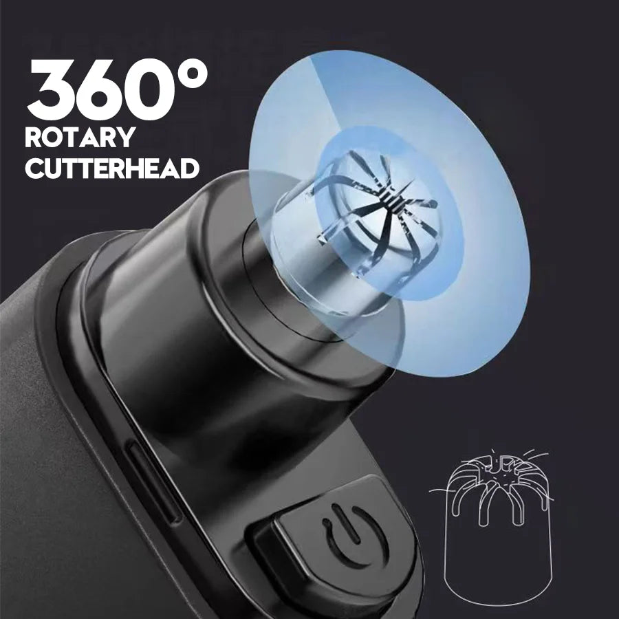 Portable Electric Nose Hair Trimmer USB charging Nose Ears Hair Eyebrow Trimmer for Men Rechargeable Painless set