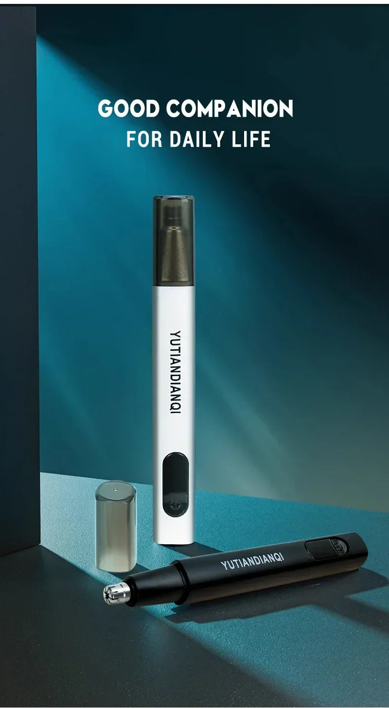 Portable Electric Nose Hair Trimmer USB charging Nose Ears Hair Eyebrow Trimmer for Men Rechargeable Painless set