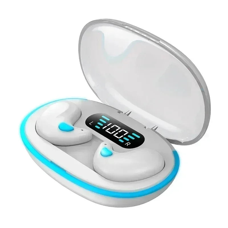 Sleeping Earbuds Wireless Mini Headphones For Work TWS Bluetooth Earphone Stereo Hidden Headsets with Mic HD Call Waterproof X55