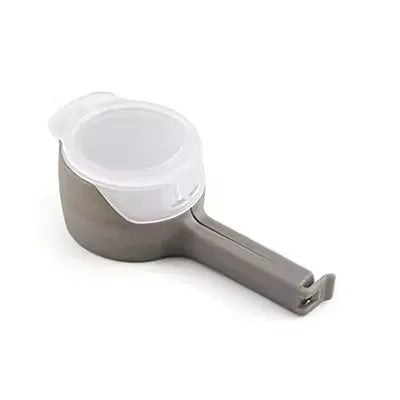 Kitchen Bag Clips For Food Storage Sealing Clips With Pour Spouts Food Sealing Plastic Cat Dog Food Storage Organizer
