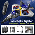 4DRC Drone V17 RC Aircraft Remote Control Foam Glider RC Glider Plane Fighter Hobby Airplane Toys for Kids Beginners Adults