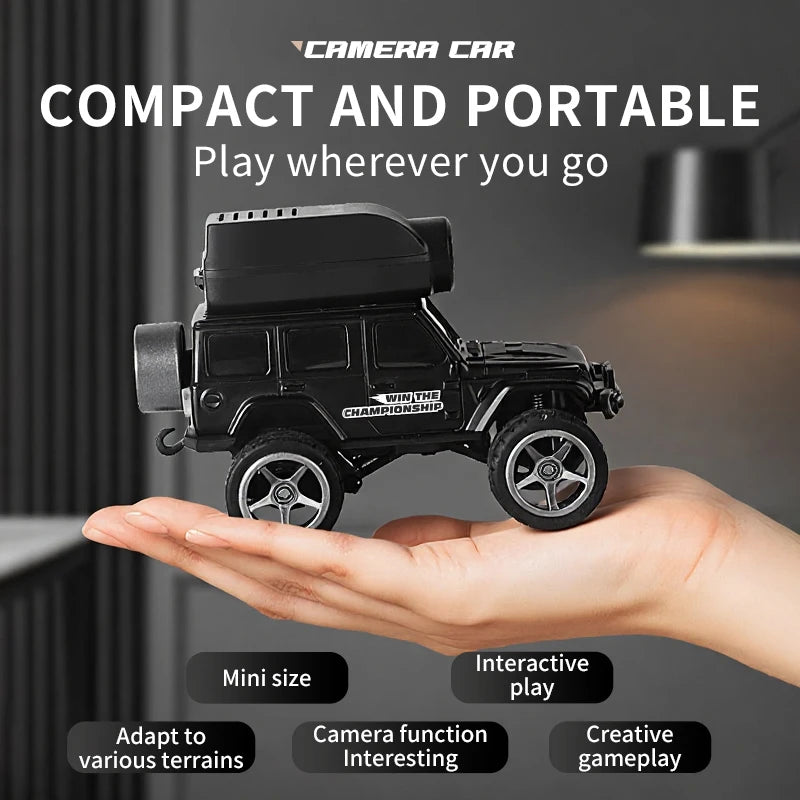 New KF32 Mini RC Car 1:64 2.4G Remote Contorl with 720P FPV Camera WiFi APP Control High Speed Racing Vehicle Toy Gift for K