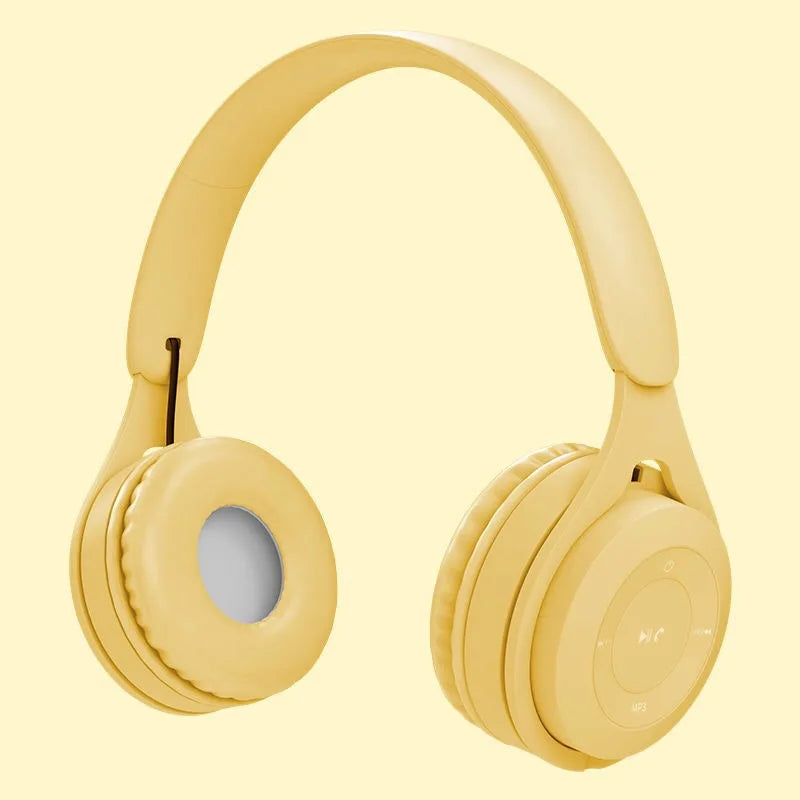 Hifi Sound Bluetooth Headphones Wireless Over-Ear Headsets with Microphone Noise Reduction Comfortable for Travel And Home Use