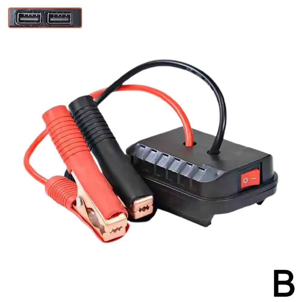 Car Emergency Starter for Makita Lithium Battery Booster Applicable to Converter Charger Emergence Start Accessories