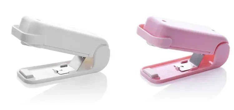 1PC Mini Heat Bag Packaging Sealer Portable Plastic Bag Clip Sealing Machine Food Storage Seal Snack Sealing Kitchen Gadgets