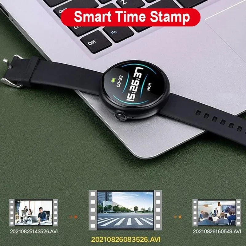 Mini Cam Sports Watch 1080P HD 3in1 Camera Wearable Camera Portable Sports DV Bracelet Camera Voice Recorder Hidden TF Card