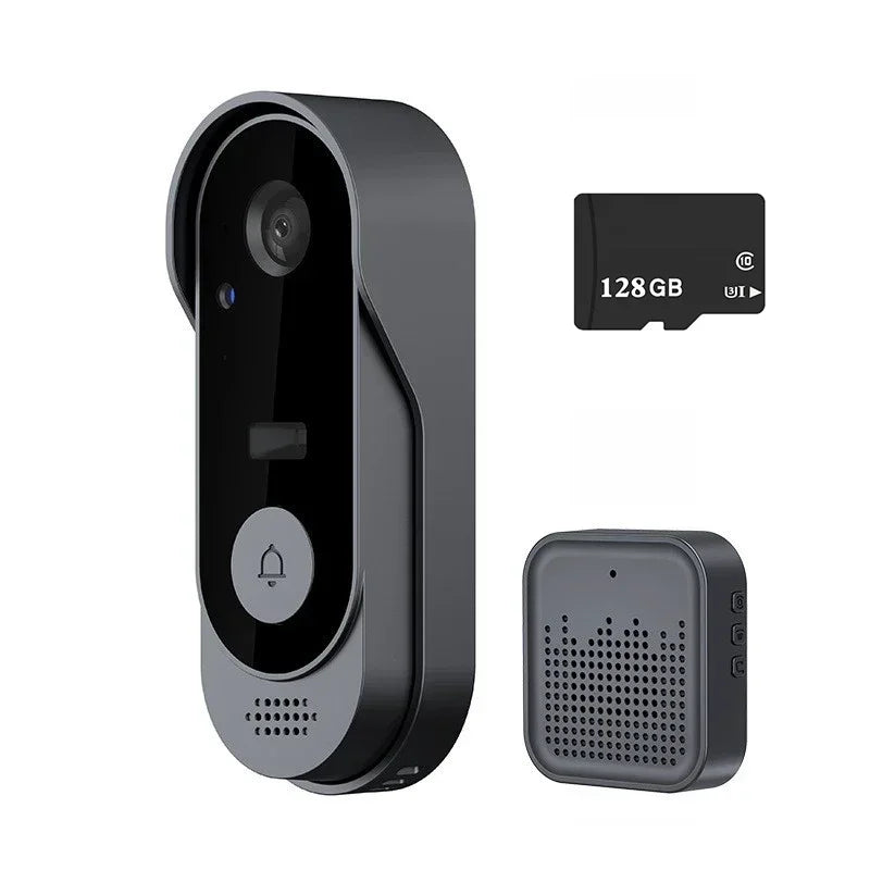 Tuya Doorbell With Camera Wireless Home Video Doorbell WIFI HD Outdoor Waterproof Door Bell Camera Security Video Intercom IR