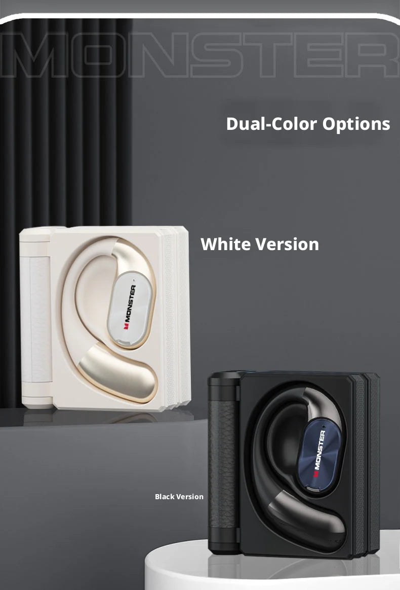 audífonos MONSTER auriculares open ear ac530 earbuds over ear earbuds wireless bluetooth earphone headphones for running fitnes