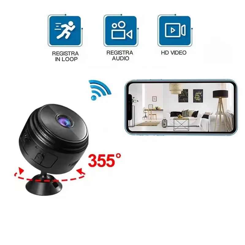 A9 Camera HD Wireless Network WIFI Home Camera Outdoor Sports Night Vision Infrared Camera Wifi Mini Cameras Smart Home