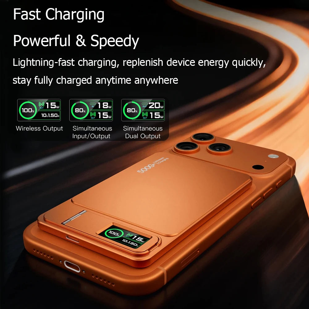 10000mAh Magnetic Power Bank for Magsafe,20W Slim Portable Wireless Charging External Battery for iPhone 17 16 15 14 13 Pro Max