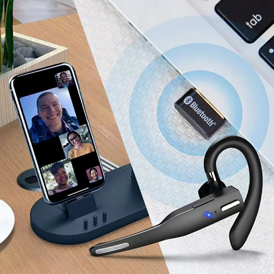 Bluetooth Headset With Microphone Wireless Headphones Earphones Fone De Ouvido Audifonos Con Microfono Auriculares Inalambicos
