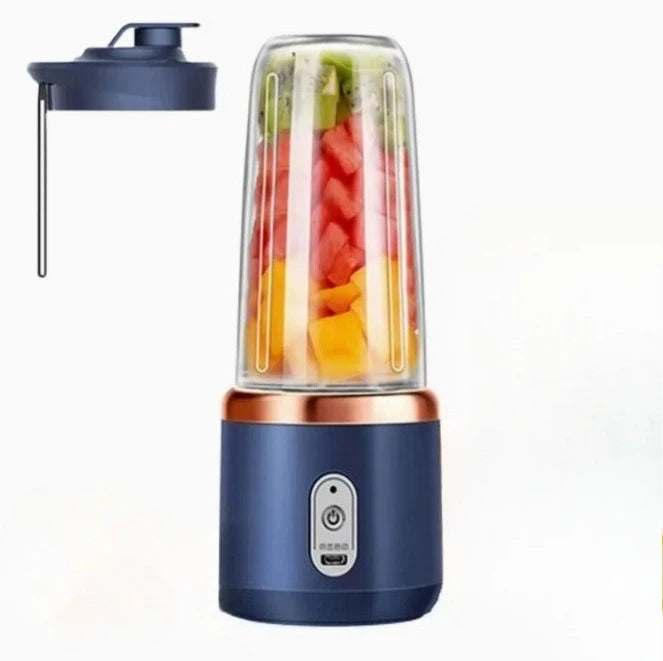 Electric Juicer Small Fruit Juicing Cup USB Charging Portable Outdoor Travel Electric Juicer 400ml Home Kitchen Milkshake Mixer