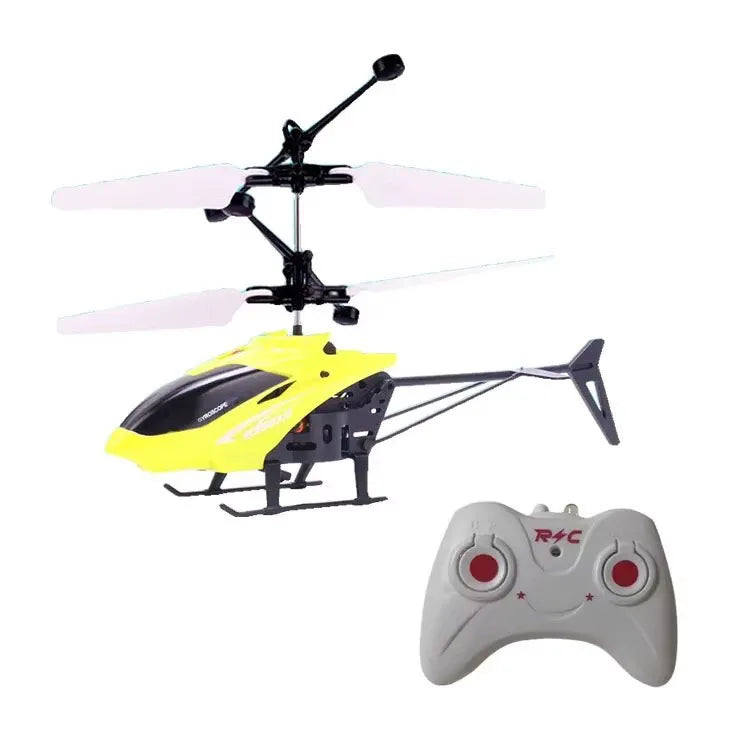 Rechargeable Mini RC Drone Remote Safe Fall-resistant RC Helicopters Drone Children Toys with Different Patterns