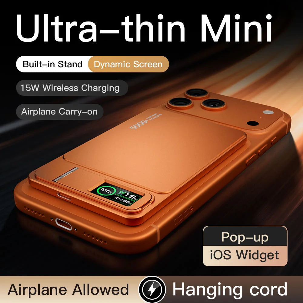 10000mAh Magnetic Power Bank for Magsafe,20W Slim Portable Wireless Charging External Battery for iPhone 17 16 15 14 13 Pro Max