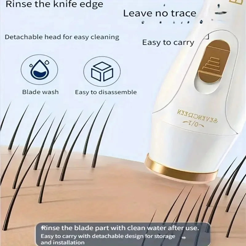 USB Charging Three in One Shaver, Women's Home Multifunctional Underarm Hair Removal Device, Eyebrow Trimmer, Nose Hair Remover