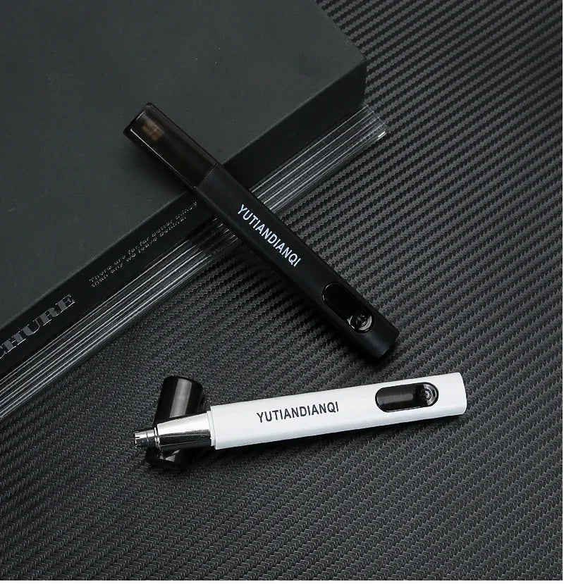 Portable Electric Nose Hair Trimmer USB charging Nose Ears Hair Eyebrow Trimmer for Men Rechargeable Painless set