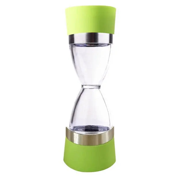 2 in 1 Hourglass Shape Manual Salt Pepper Mill Spice Grinder Pepper Shaker  Salt and Pepper Grinder Kitchen Gadgets Cooking Tool