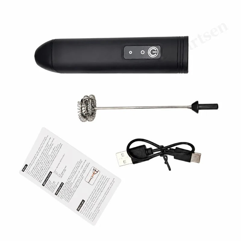 Electric Coffee Milk Foaming Mixer Coffee Creamer Whisk Handheld Egg Beater Froth Mixer Kitchen Automatic Kitchen Whisk Tools